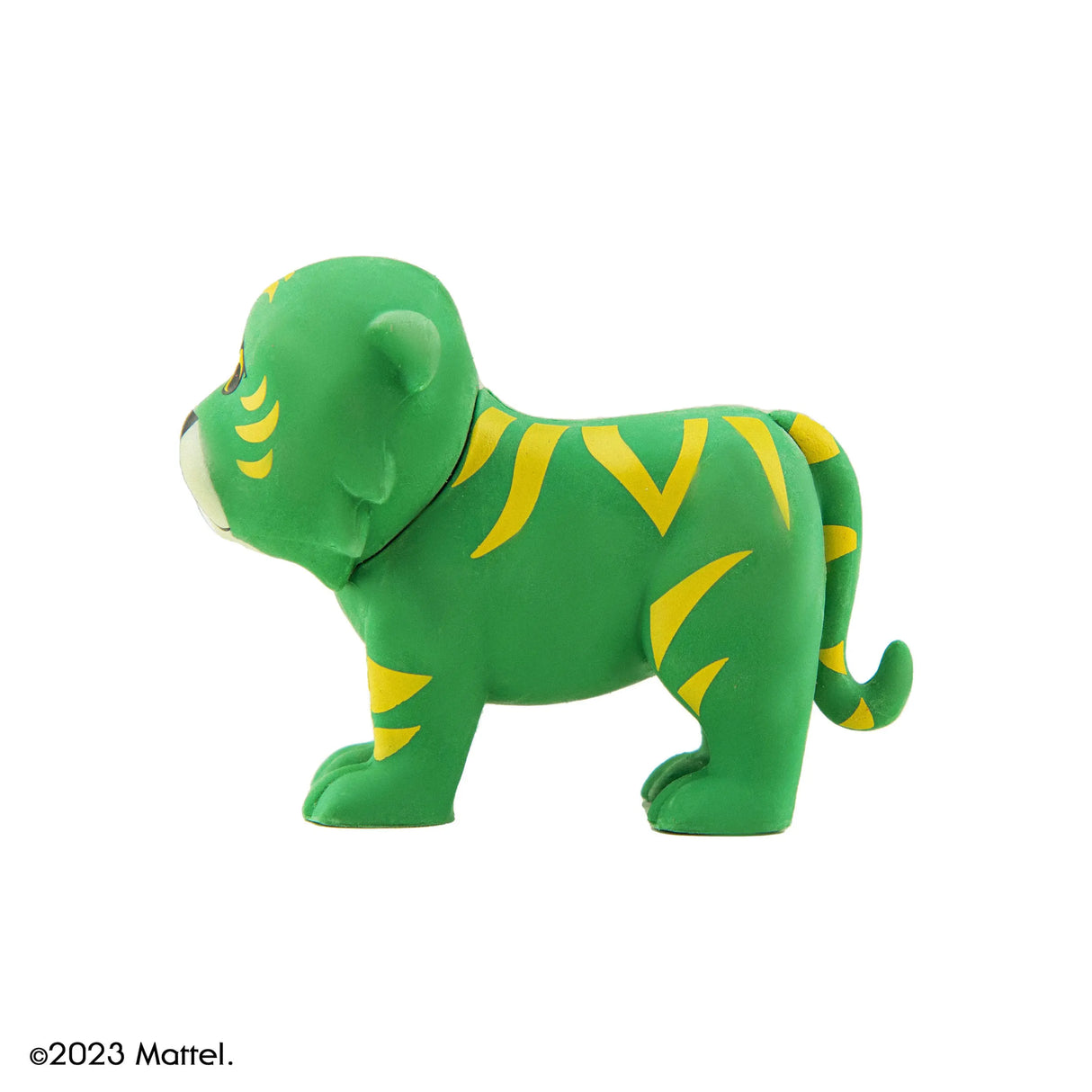 Cringer Battle Cat Gomee mini figure eraser without armor from Masters of the Universe.