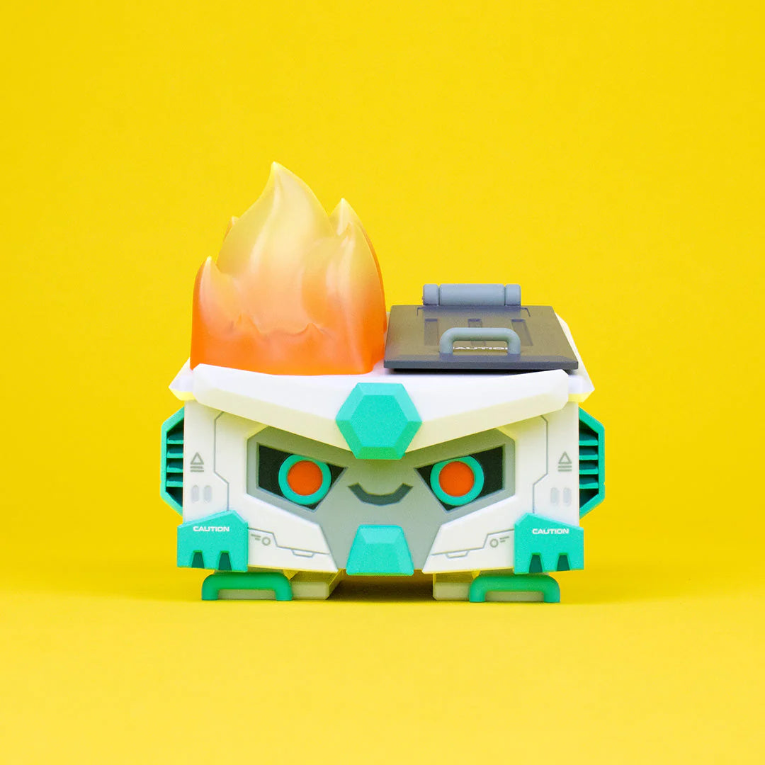 Mecha Dumpster Fire Vinyl Figure