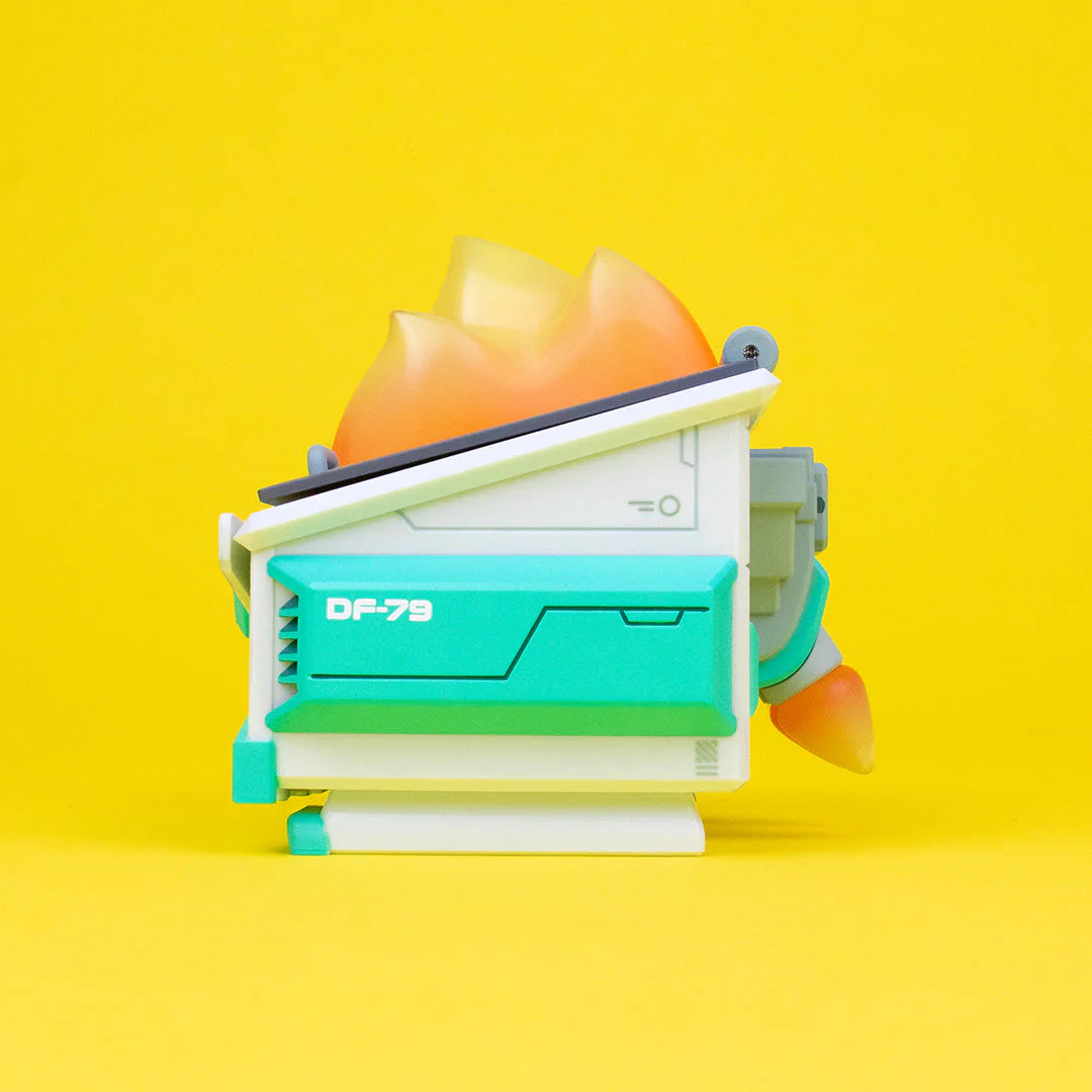 Mecha Dumpster Fire Vinyl Figure