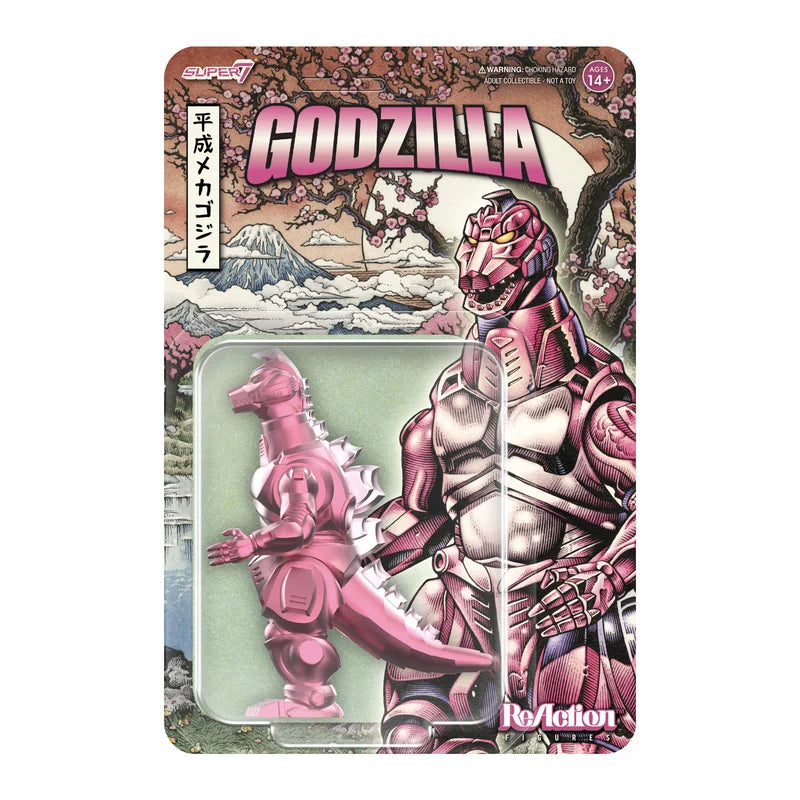 Mechagodzilla '93 Cherry Blossom Festival ReAction Figure in packaging