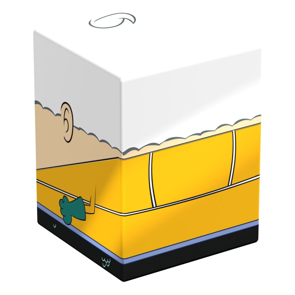 Side angle of Mermaid Man Squaroes showing upper and lower halves of the character design