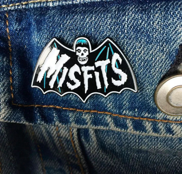 Misfits Bat Fiend Enamel Pins
