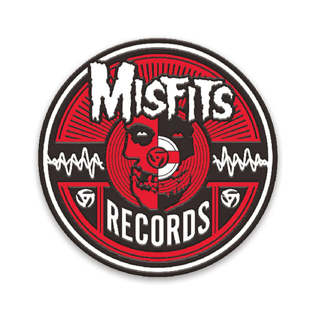 Misfits Wave Records Logo Enamel Pin