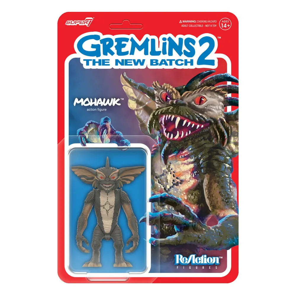 Mohawk Gremlins ReAction Figure in blister cardback packaging by Super7