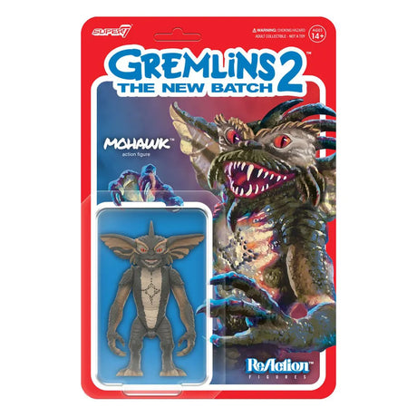 Mohawk Gremlins ReAction Figure in blister cardback packaging by Super7
