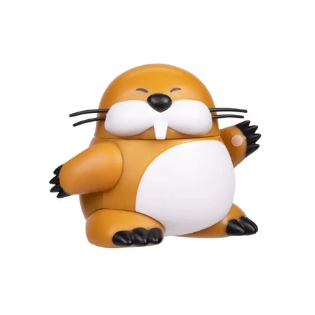 Front-facing Monty Mole Super Mario action figure by Jakks Pacific