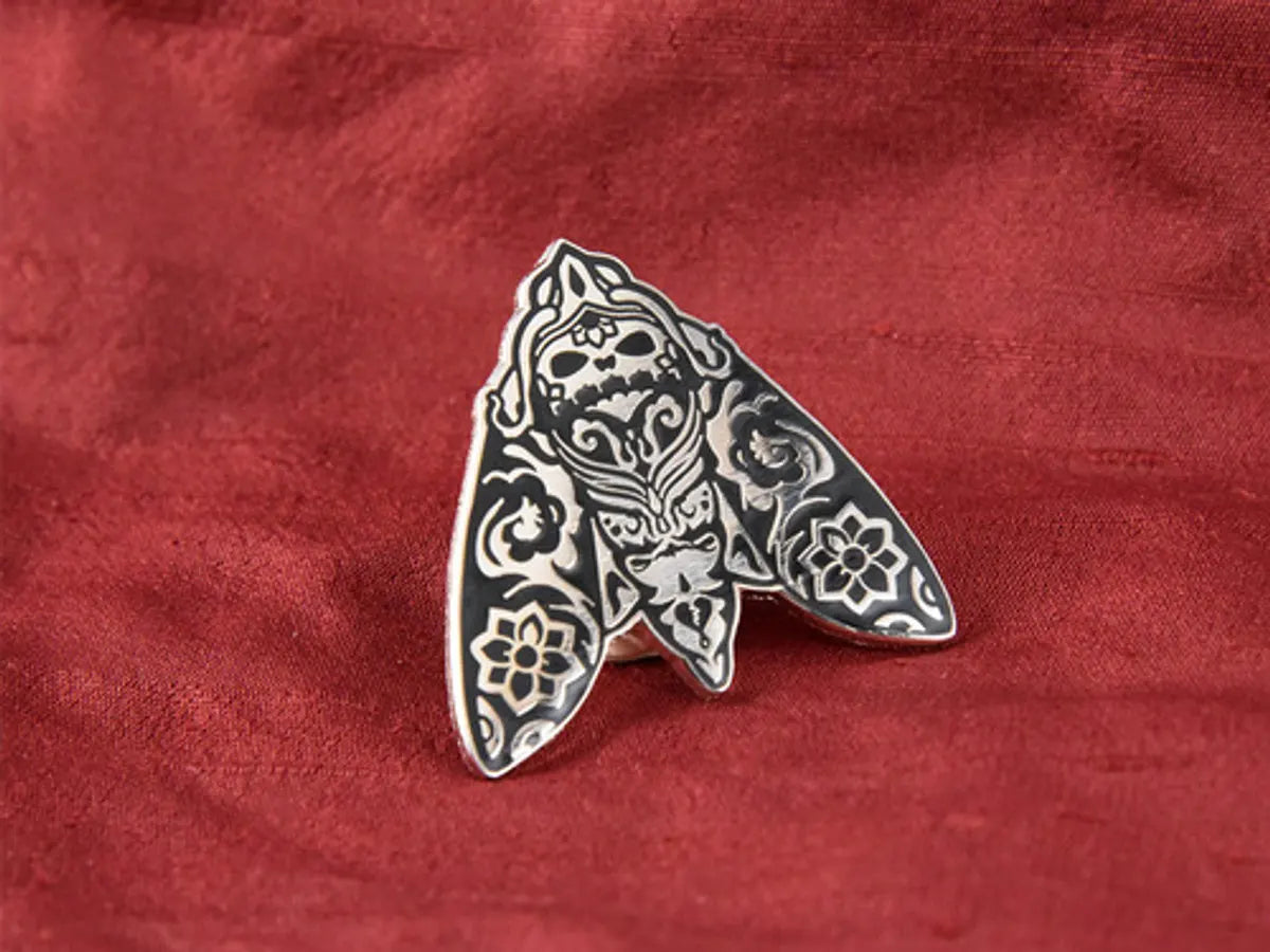 Morimoth Enamel Pin Silver Edition Showcase