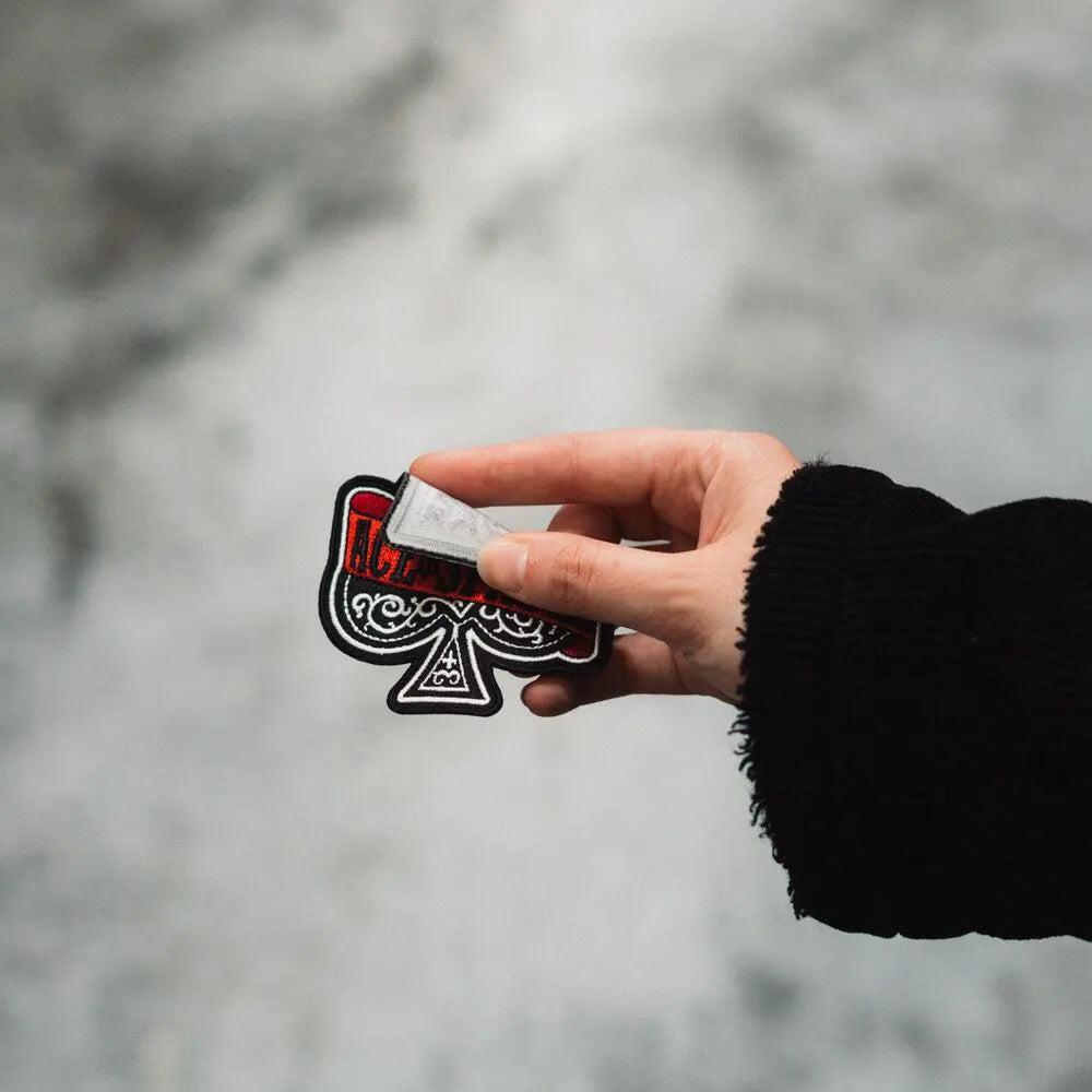 Motörhead patches set in original packaging with 3 embroidered designs