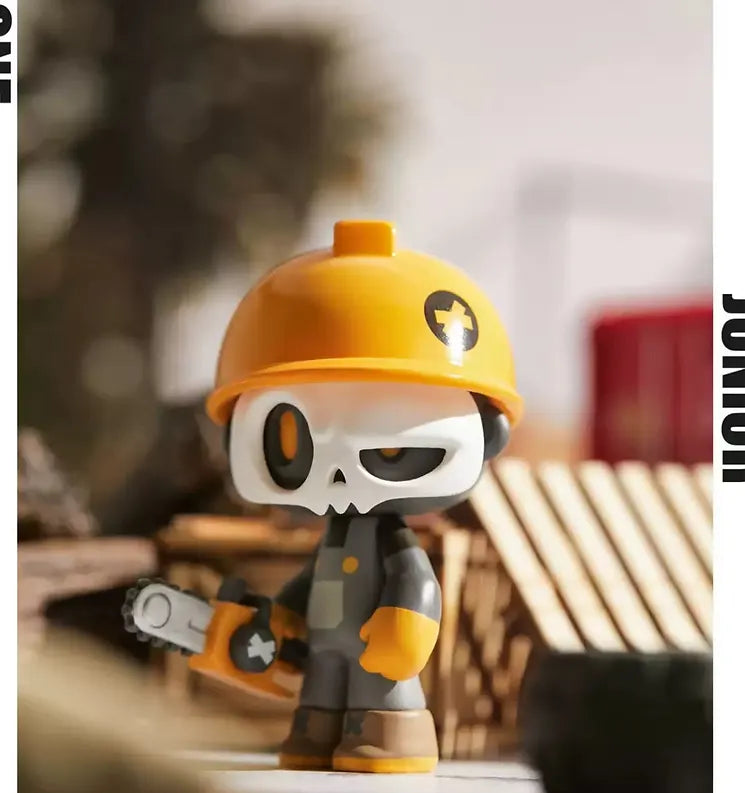 Mystery blindbox figure from Mr. Bone Junior First Day Series