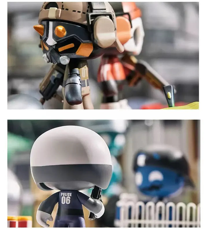 Mystery blindbox figure from Mr. Bone Junior First Day Series