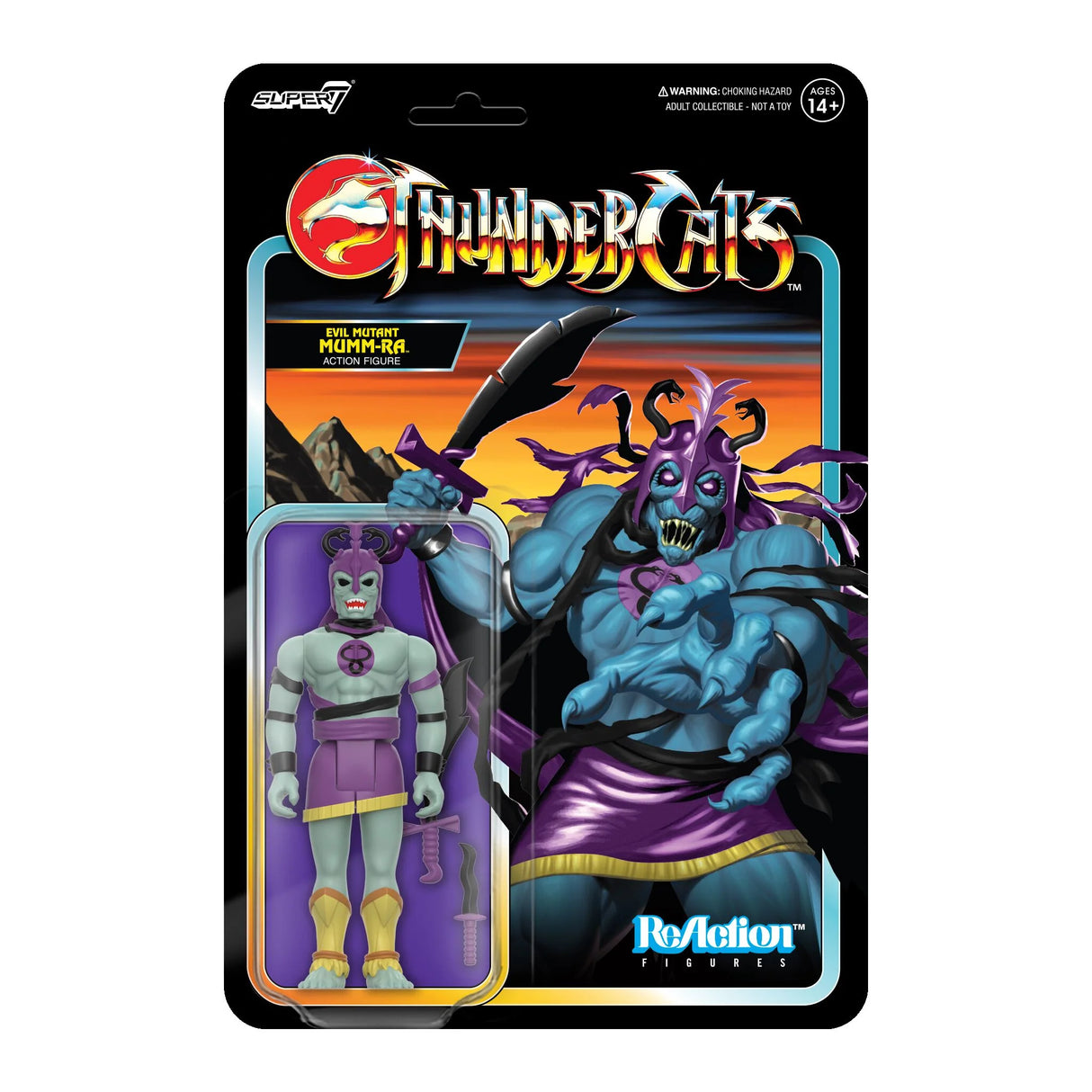 Mumm-Ra (Evil Mutant) ThunderCats ReAction Figures Blister