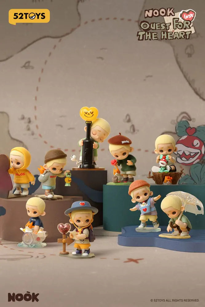 Collectible Designer Toys Depicting Whimsical Moments in Nook’s Journey