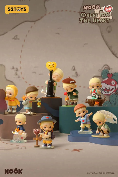 Collectible Designer Toys Depicting Whimsical Moments in Nook’s Journey