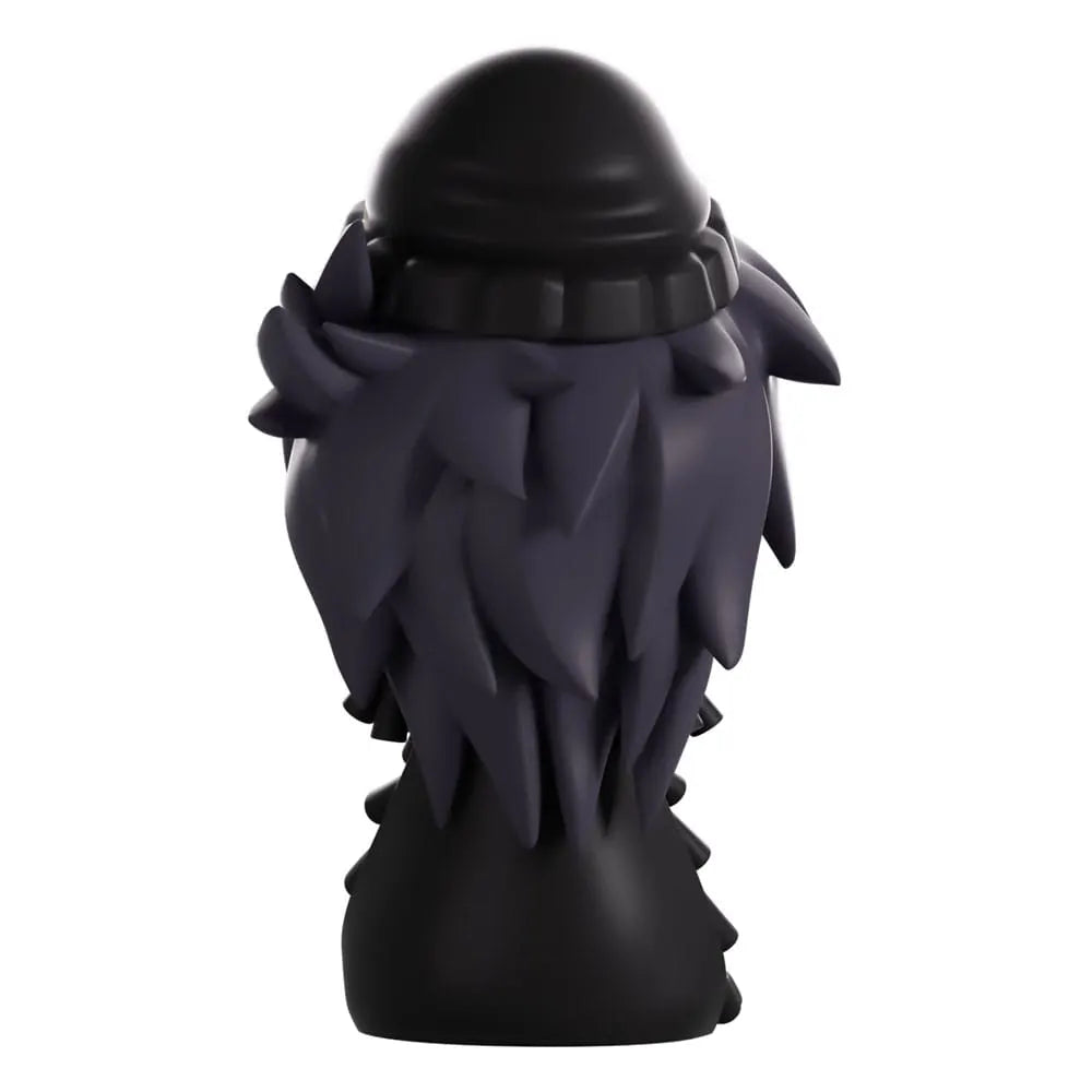 Back view of Octavia Youtooz Vinyl Figure showing long dark hair and black beanie