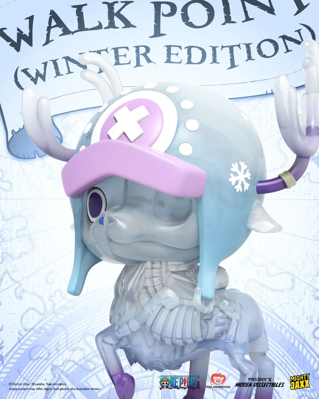 Rare chase edition Winter Walk Point translucent Chopper figure