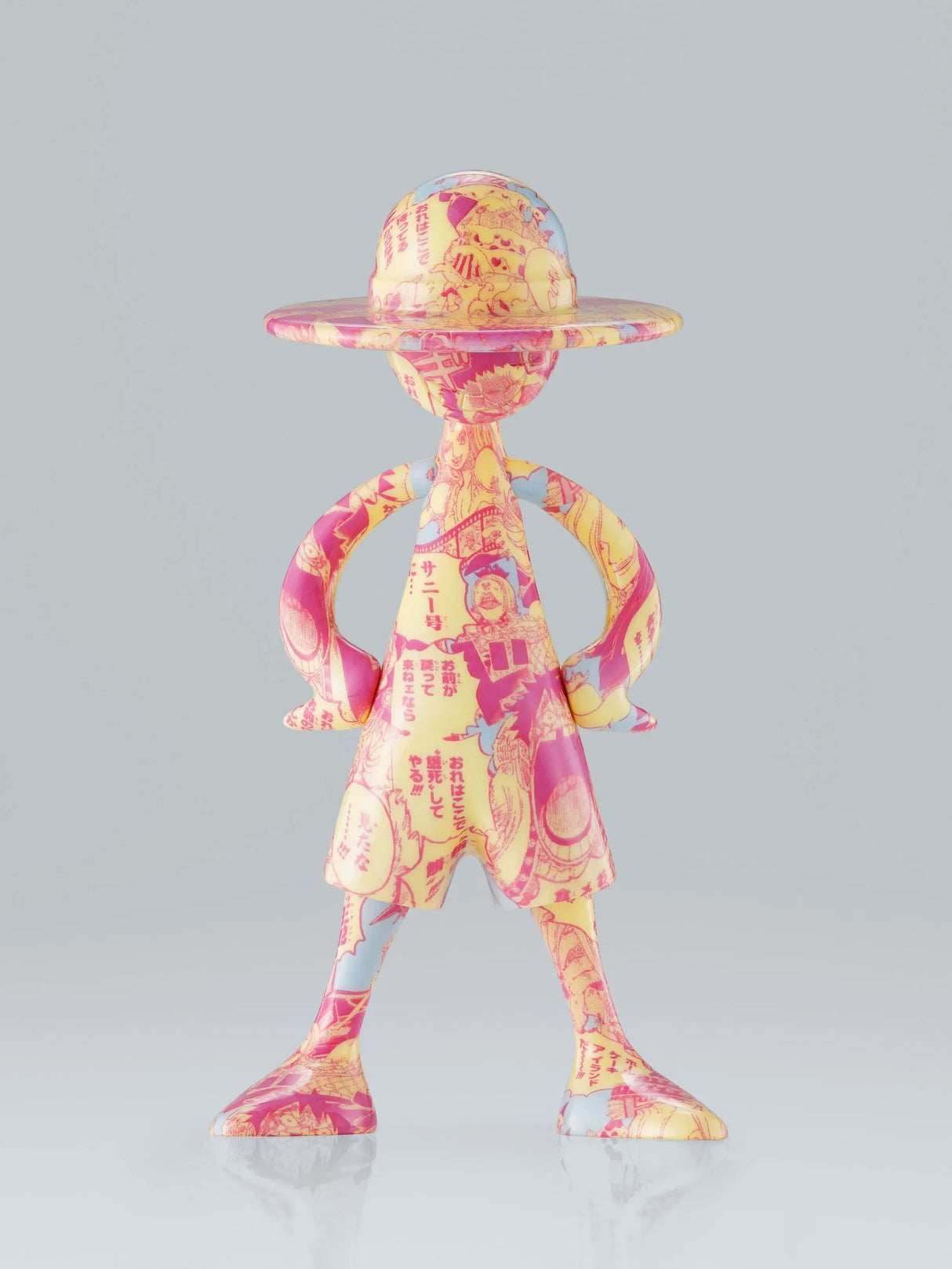 One Piece Luffy Archive of Adventure Vol. 3 pink manga design figure