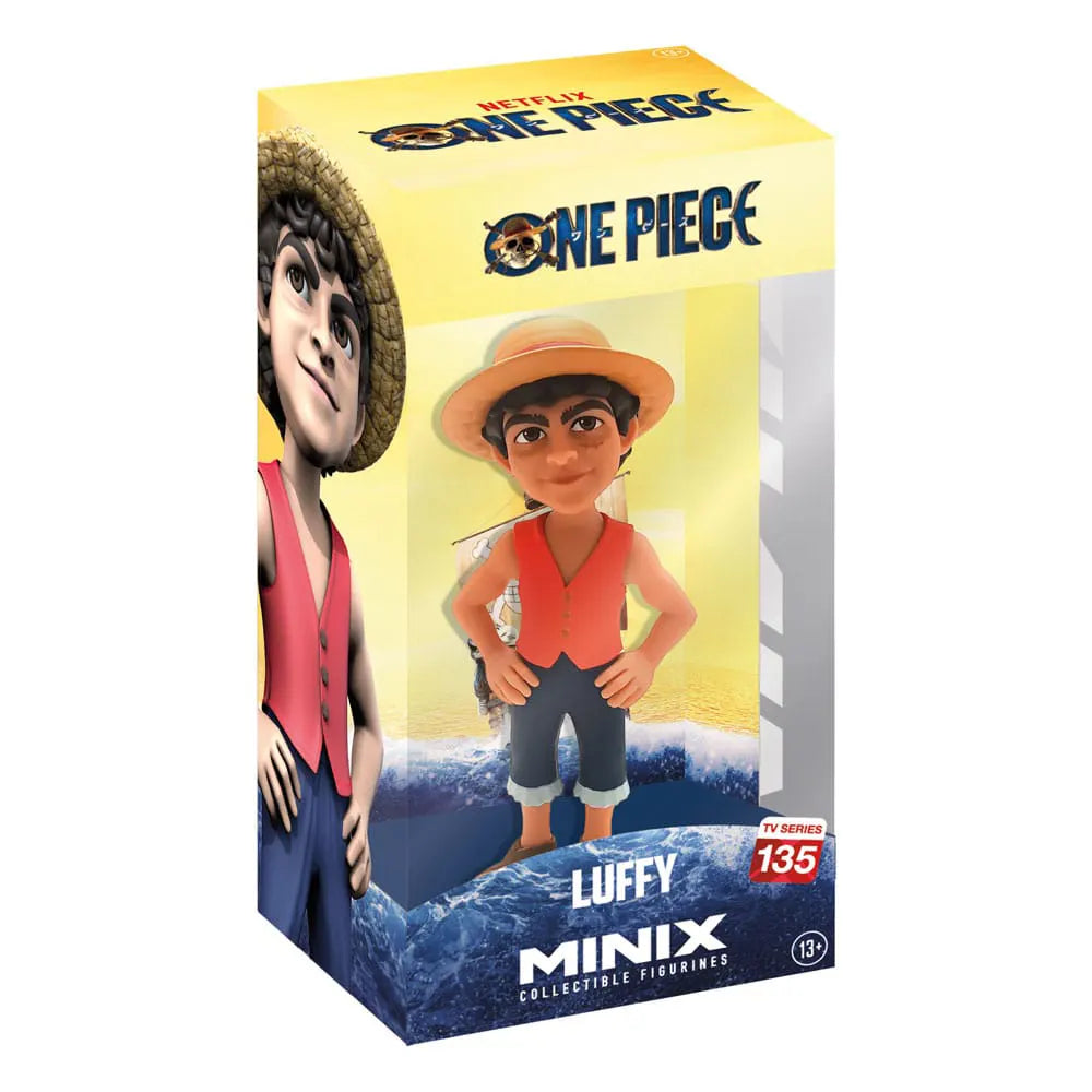 Official Monkey D. Luffy Minix collectible with window packaging