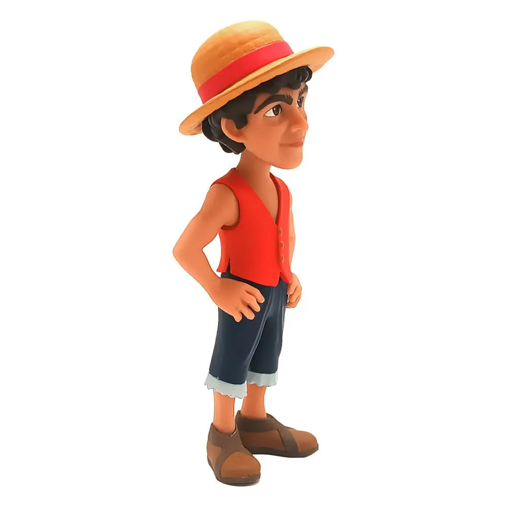Angled view of Luffy Minix figure from One Piece