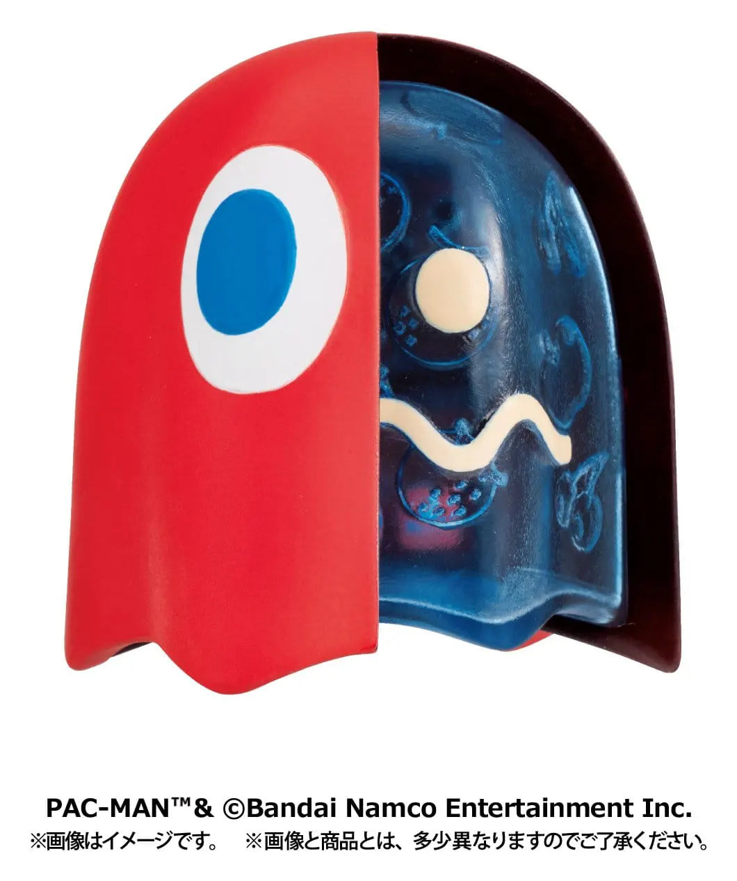 Pac-Man Inside Fantasy Series Blinky ghost collectible figure.
