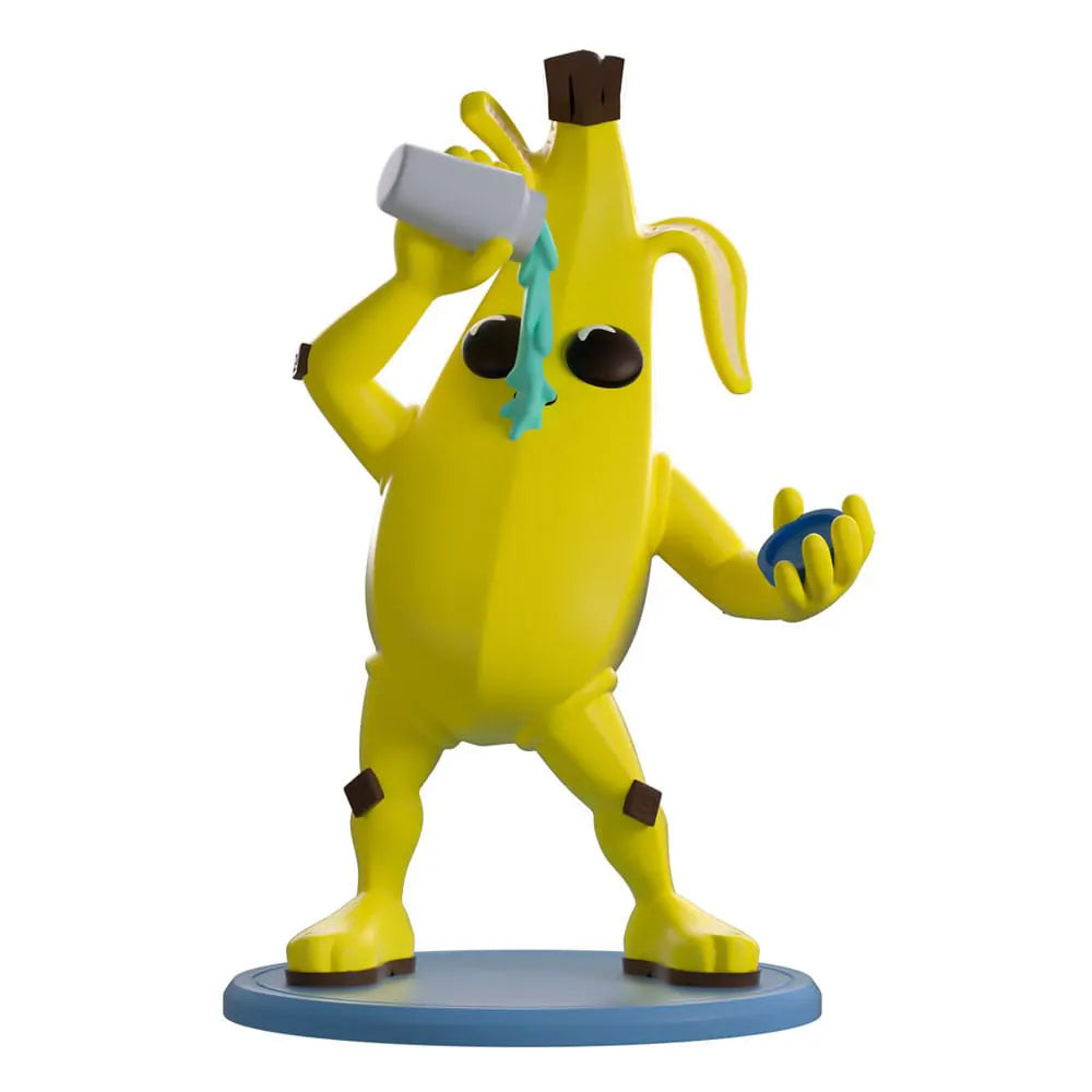 Fortnite Peely Youtooz Vinyl Figure drinking Slurp Juice