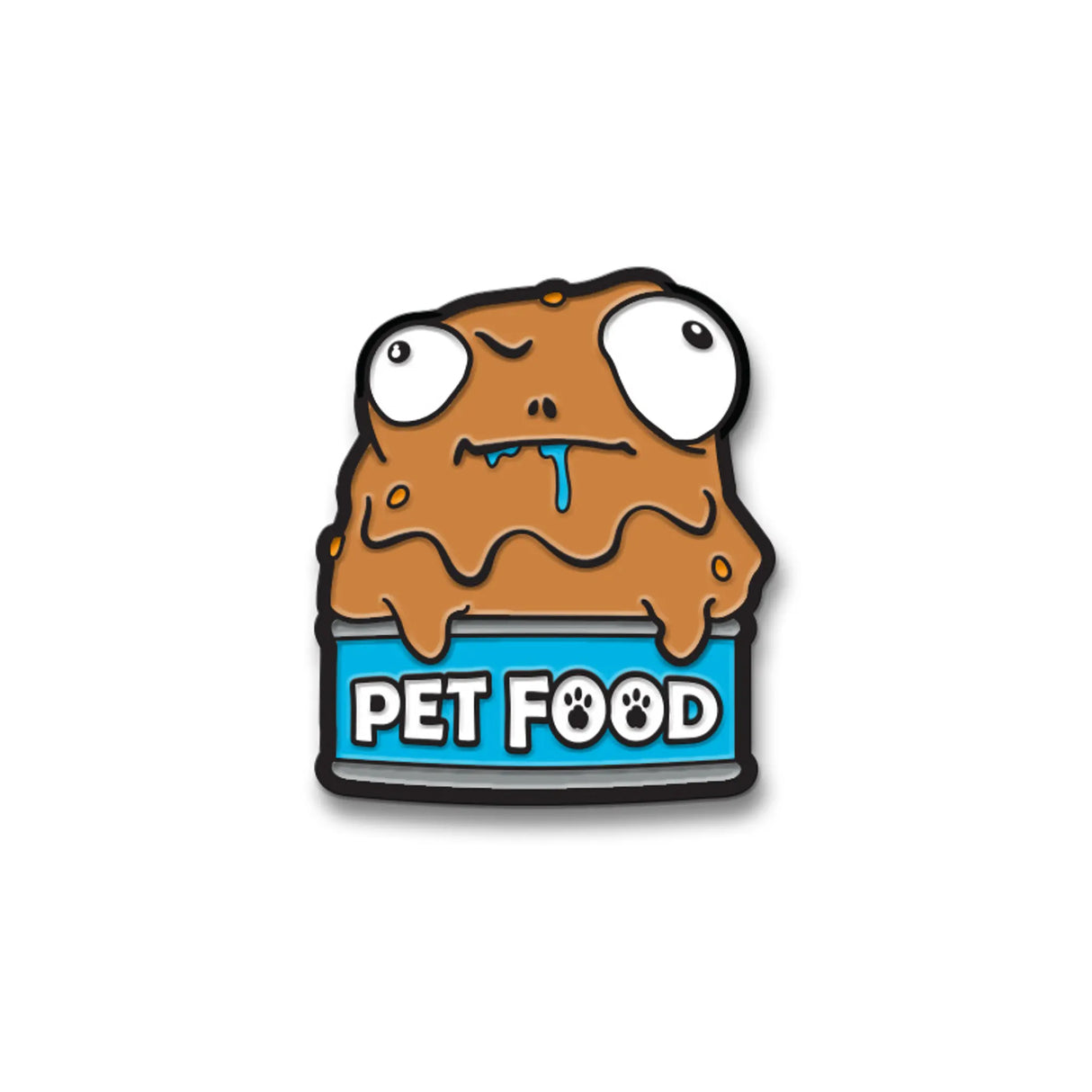 Pet Food Soft Enamel Pin