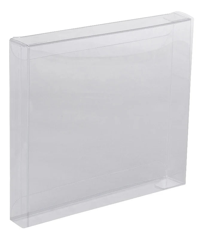 Empty clear PET protective case for Nintendo DS games