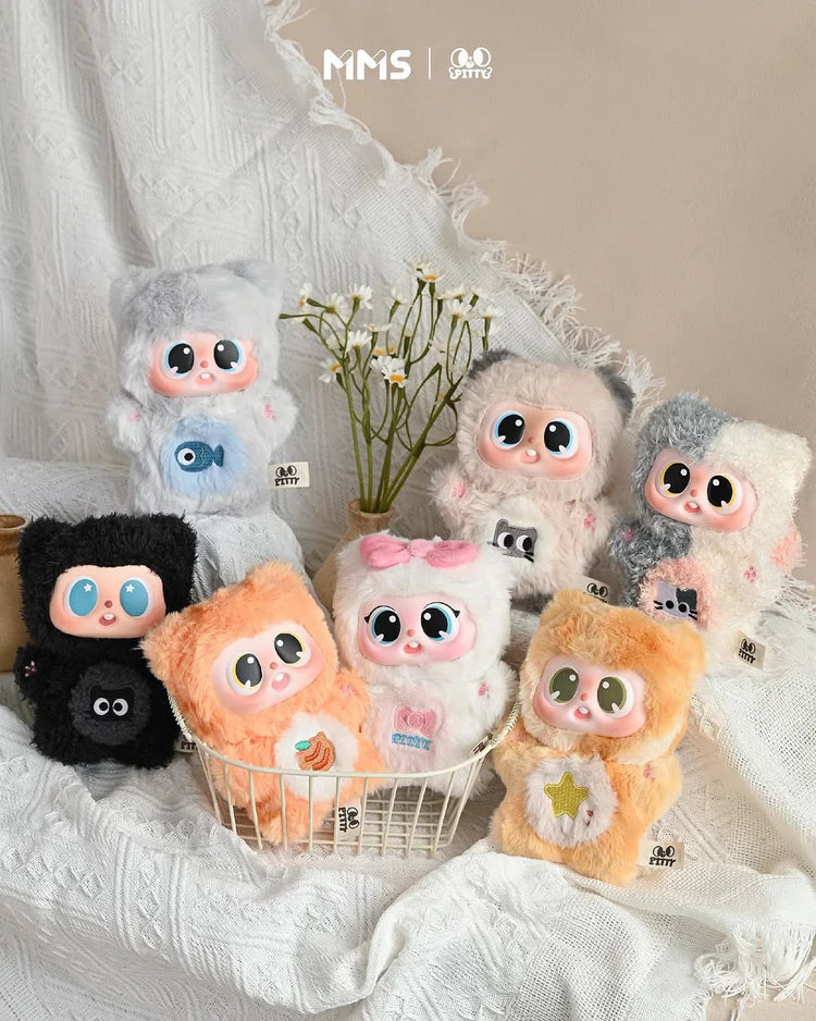 Pitty's Meow Meow Dormitory Plush Keychain Blind Box