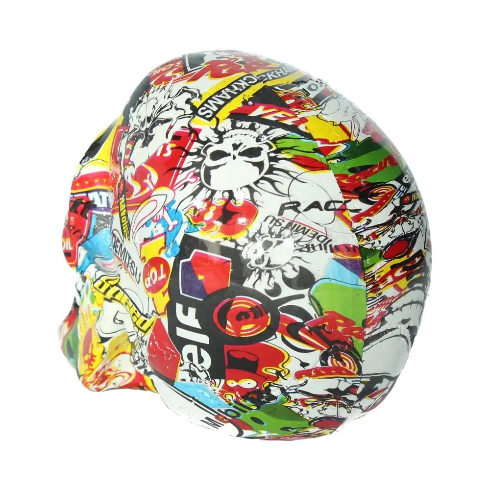 Pop Art Bright Logo Skull