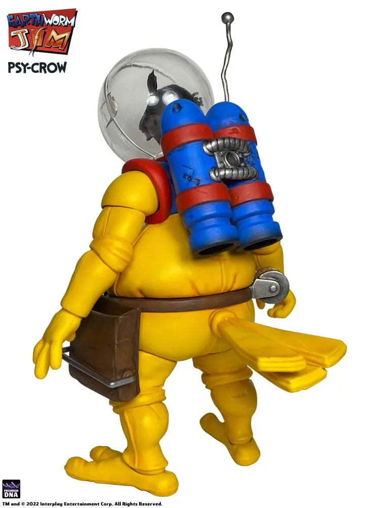Jetpack and flipper details on Psy-Crow figure