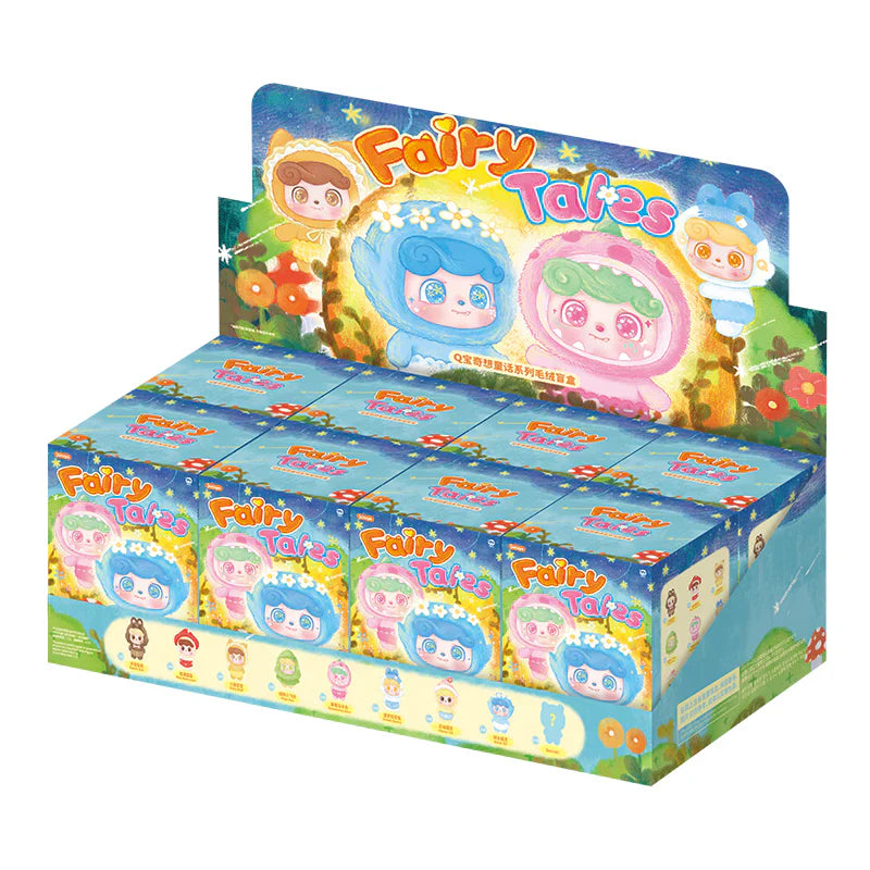 Q.Kid Fairy Tales Series plush blind box full case display