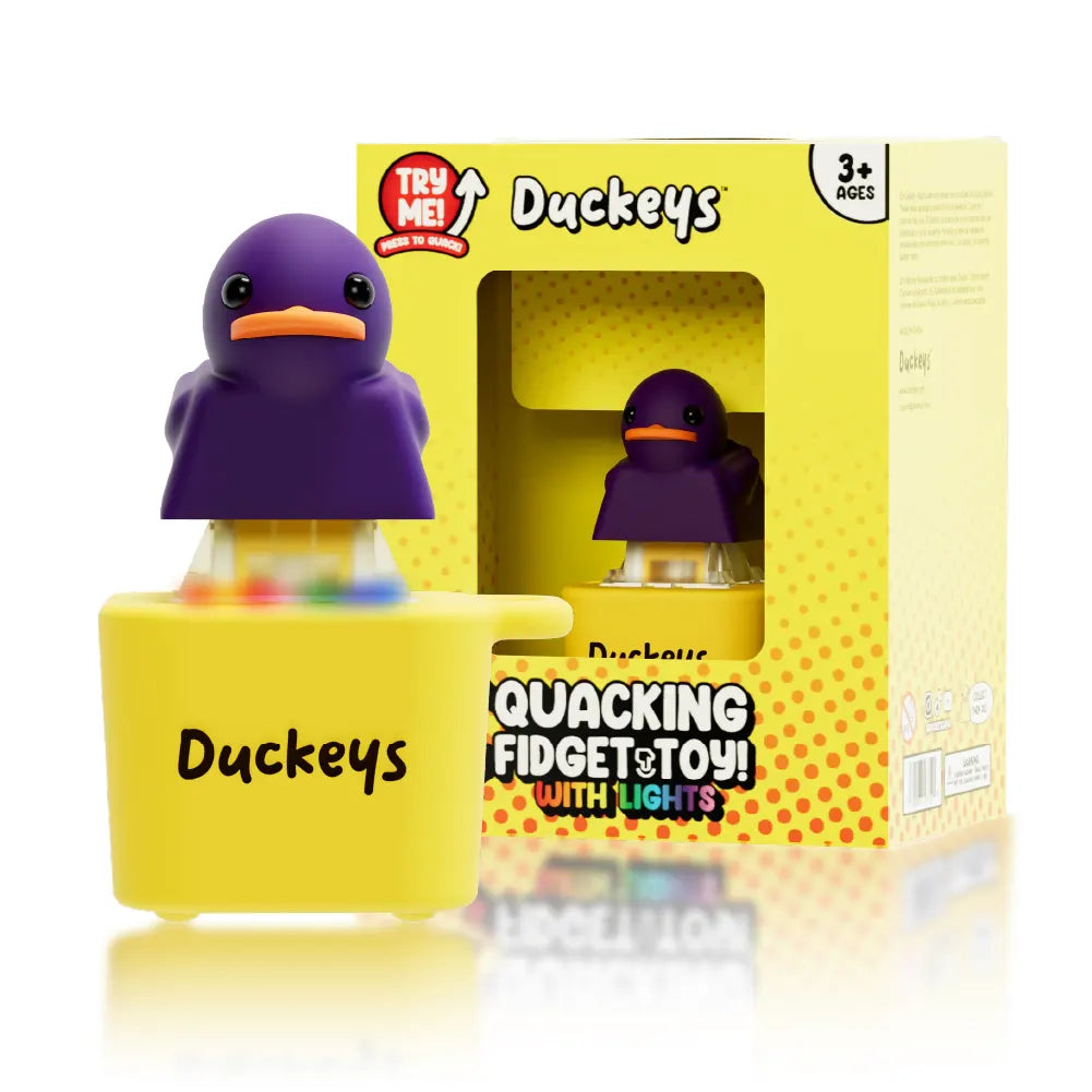 Quacking Fidget Toy with Lights