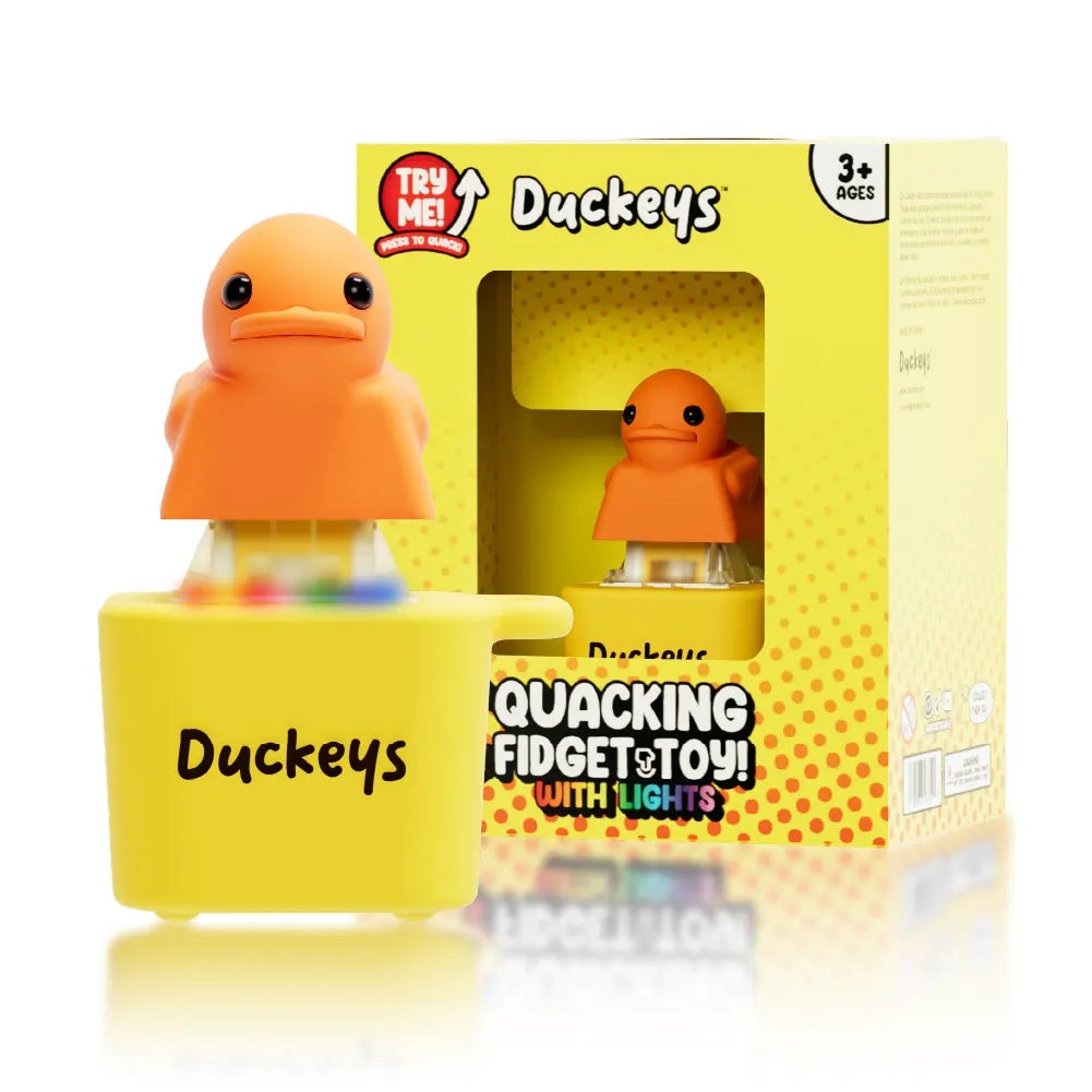 Quacking Fidget Toy with Lights