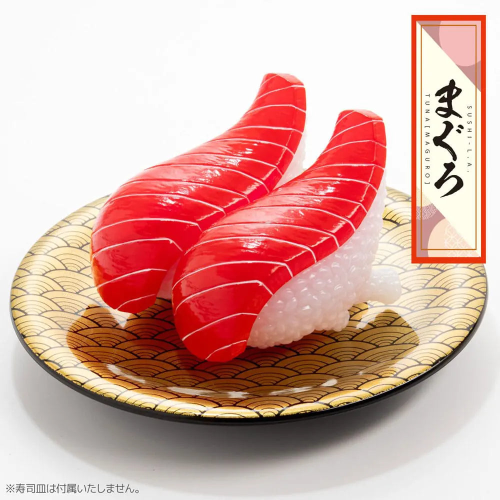 Tuna sushi monster twin set on sushi plate