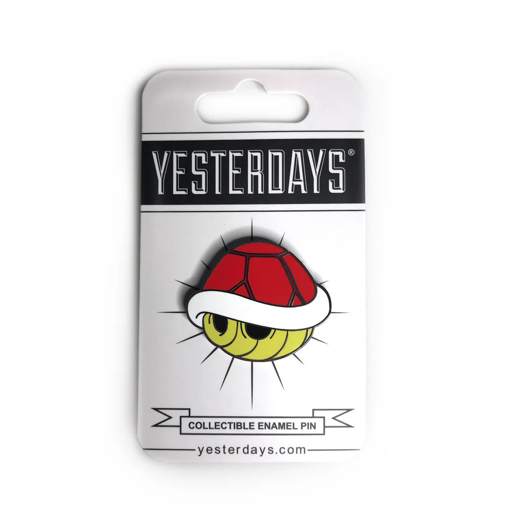 Red Turtle Shell Pin