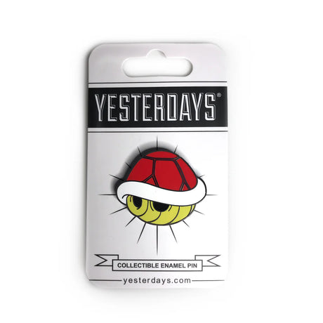 Red Turtle Shell Pin