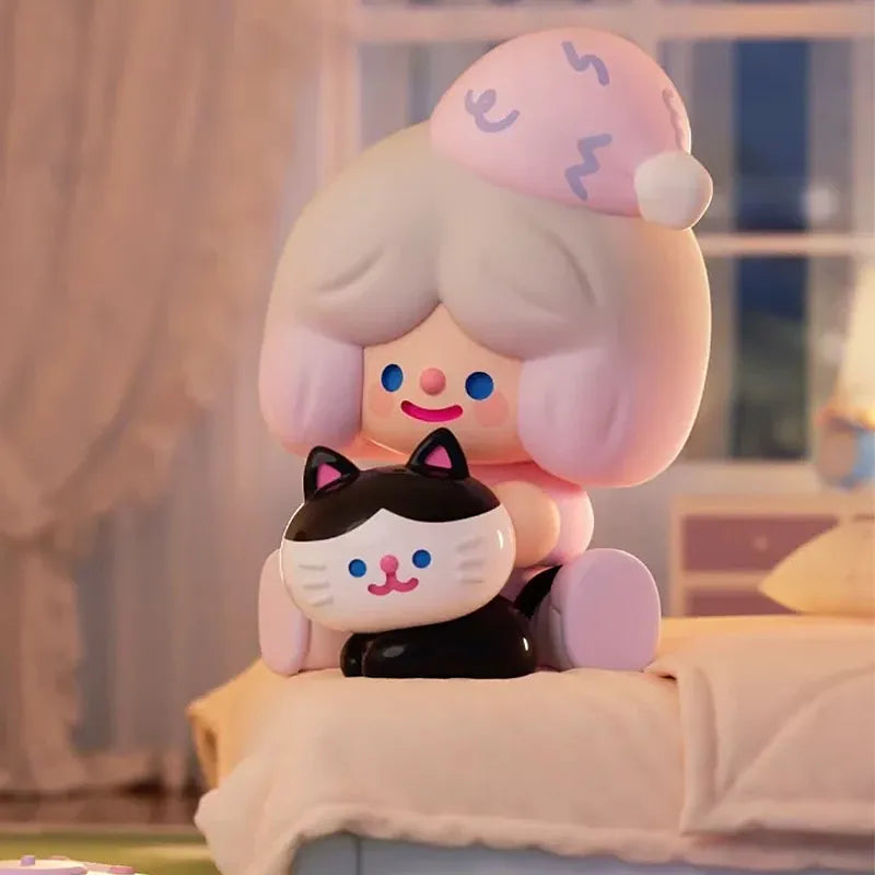 RiCo Happy Room Tour collectible toy with cat