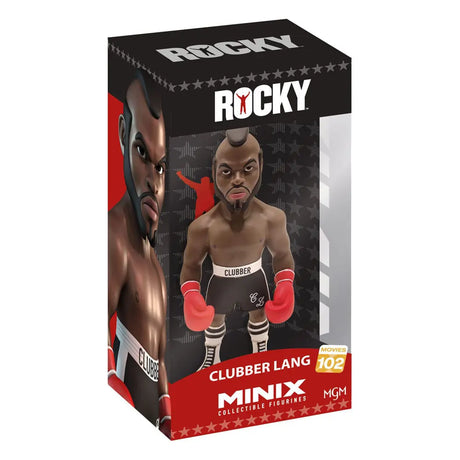 Rocky III collectible figure of Clubber Lang in box