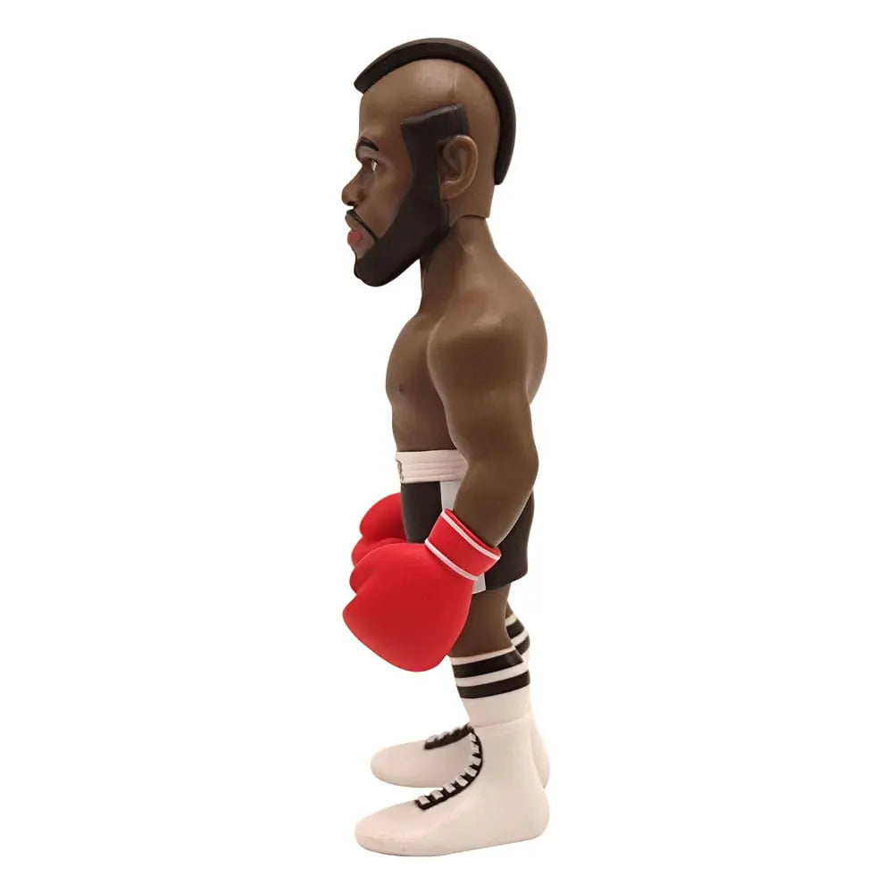 Left profile view of Clubber Lang vinyl figure