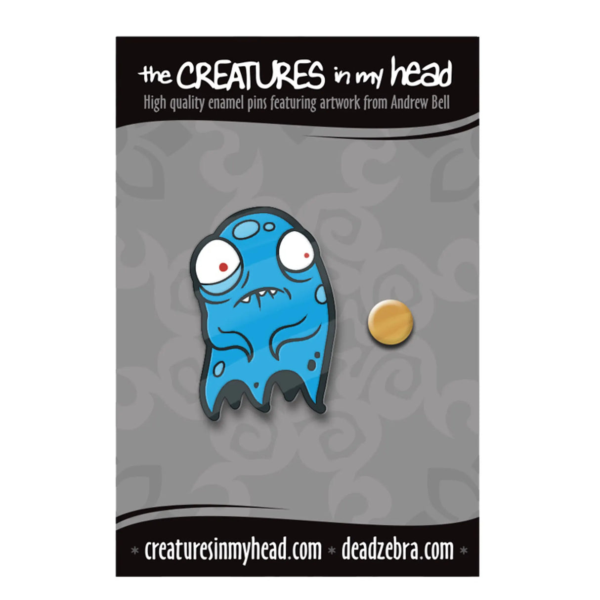 Scared Spirit Soft Enamel Pin Display