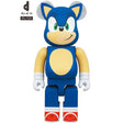 Sonic the Hedgehog Bearbrick front view in classic SEGA style