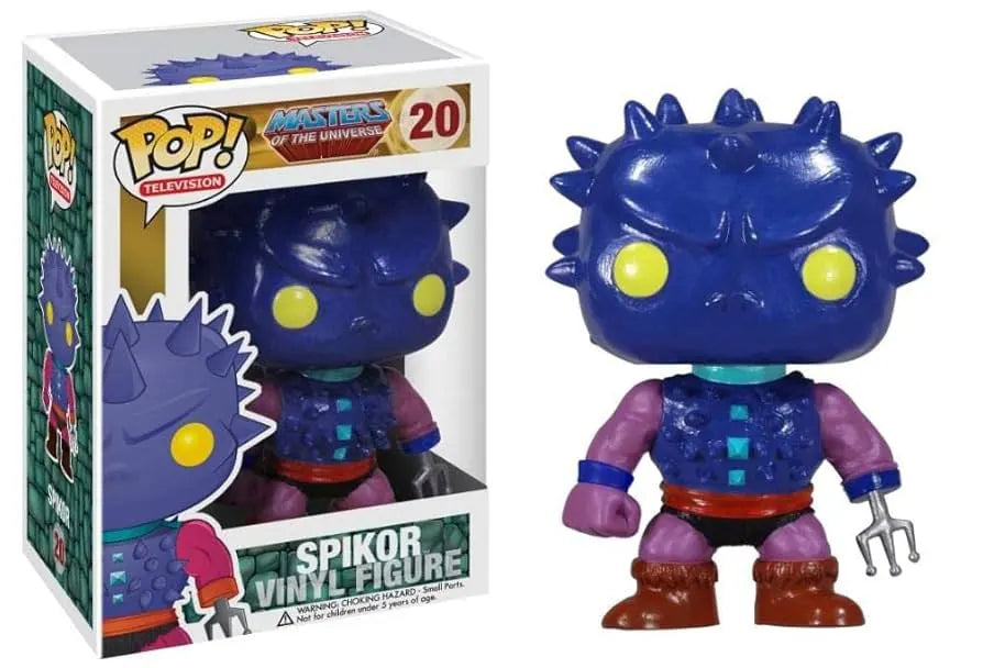 Masters of the Universe Spikor Funko Pop! #20 front view with window box packaging.