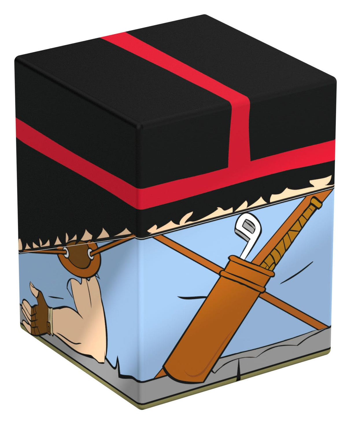 Casey Jones Squaroes TMNT deck box back panel with product information