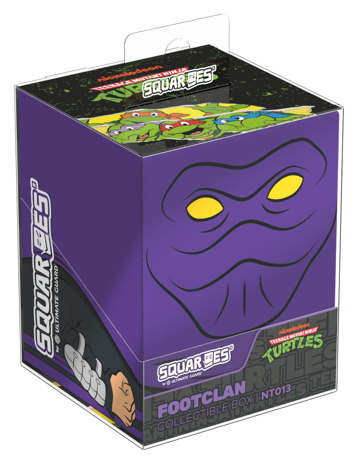 Foot Soldier Squaroes Teenage Mutant Ninja Turtles collectible deck box front view