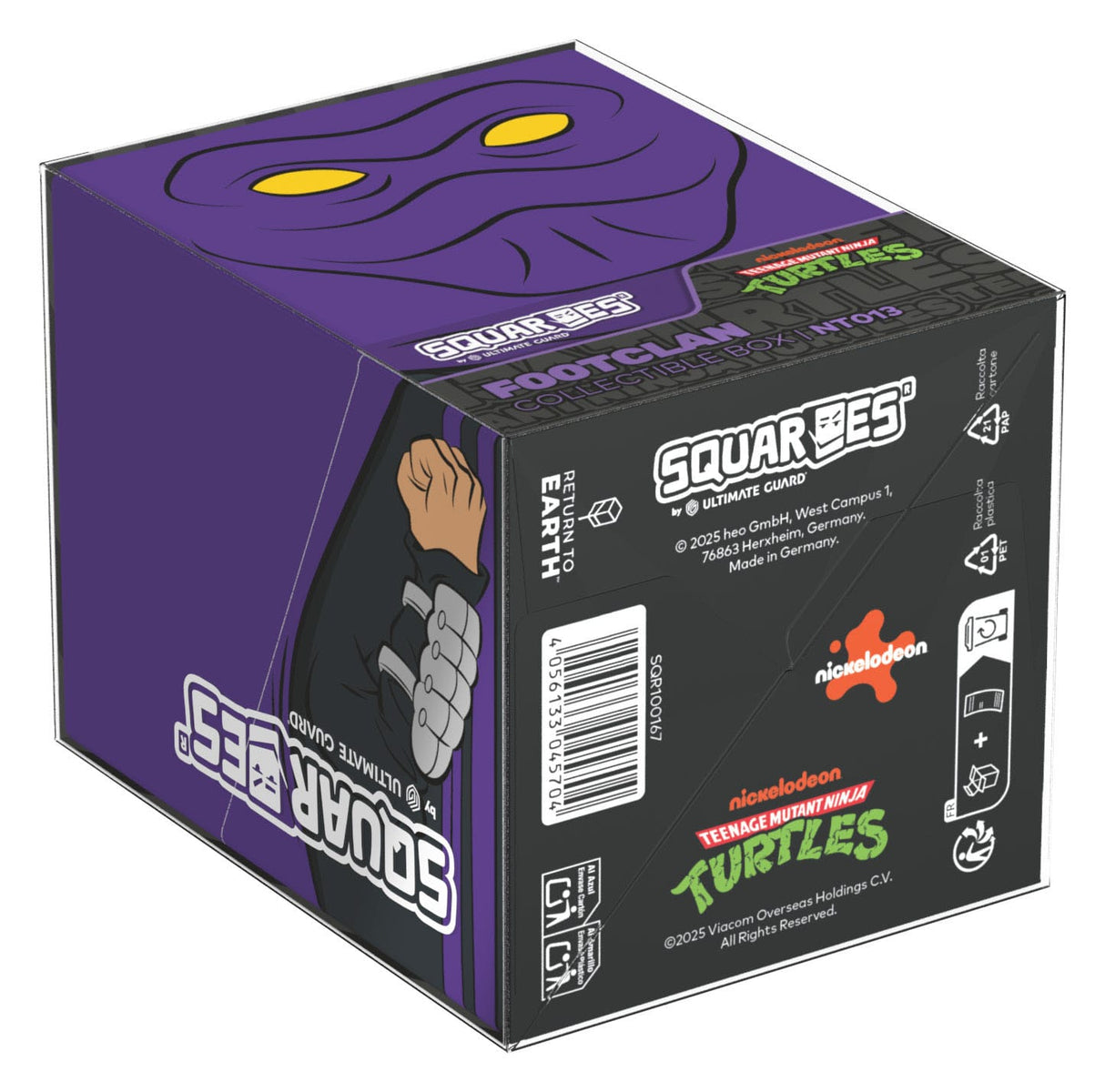 Foot Soldier Squaroes Teenage Mutant Ninja Turtles packaging view