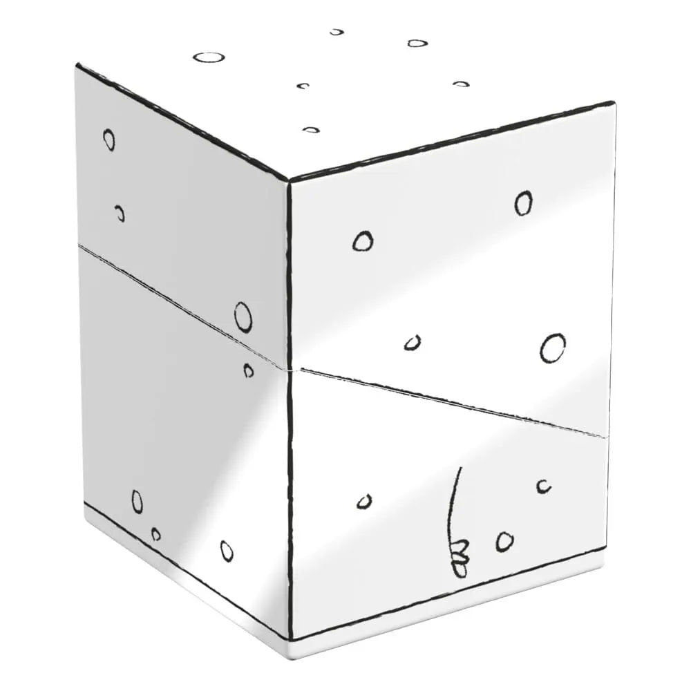 DoodleBob Squaroes deck box featuring SpongeBob art with secure snap closure