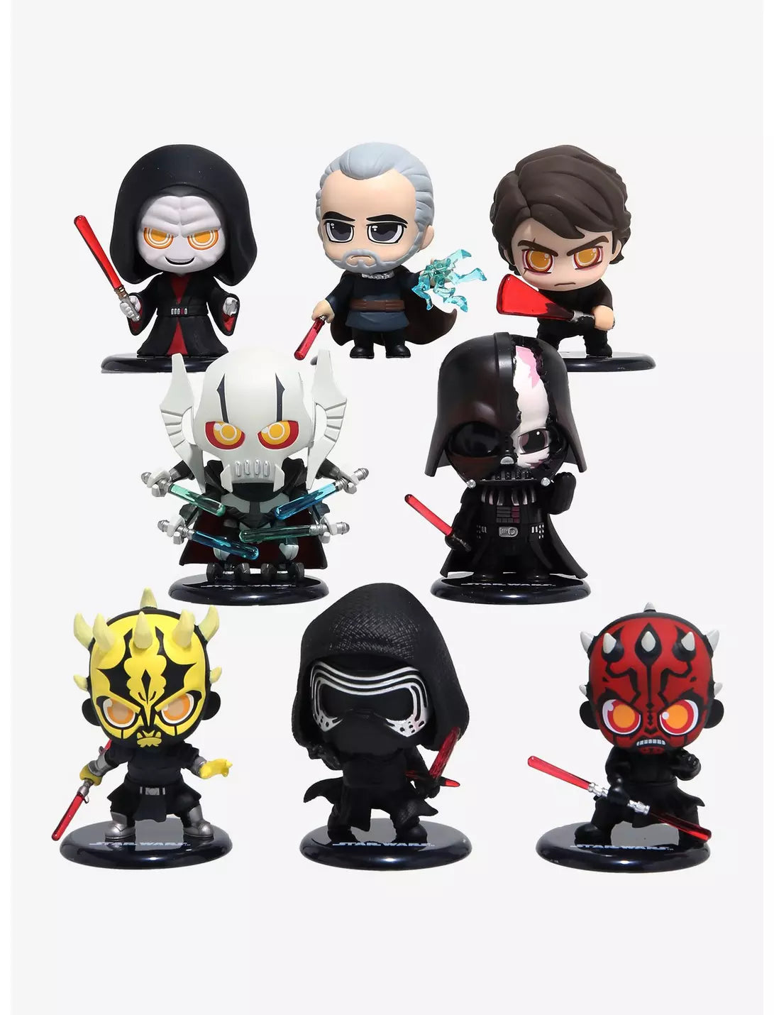 Star Wars Dark Side Cosbi blind box collectible figures full lineup Hot Toys