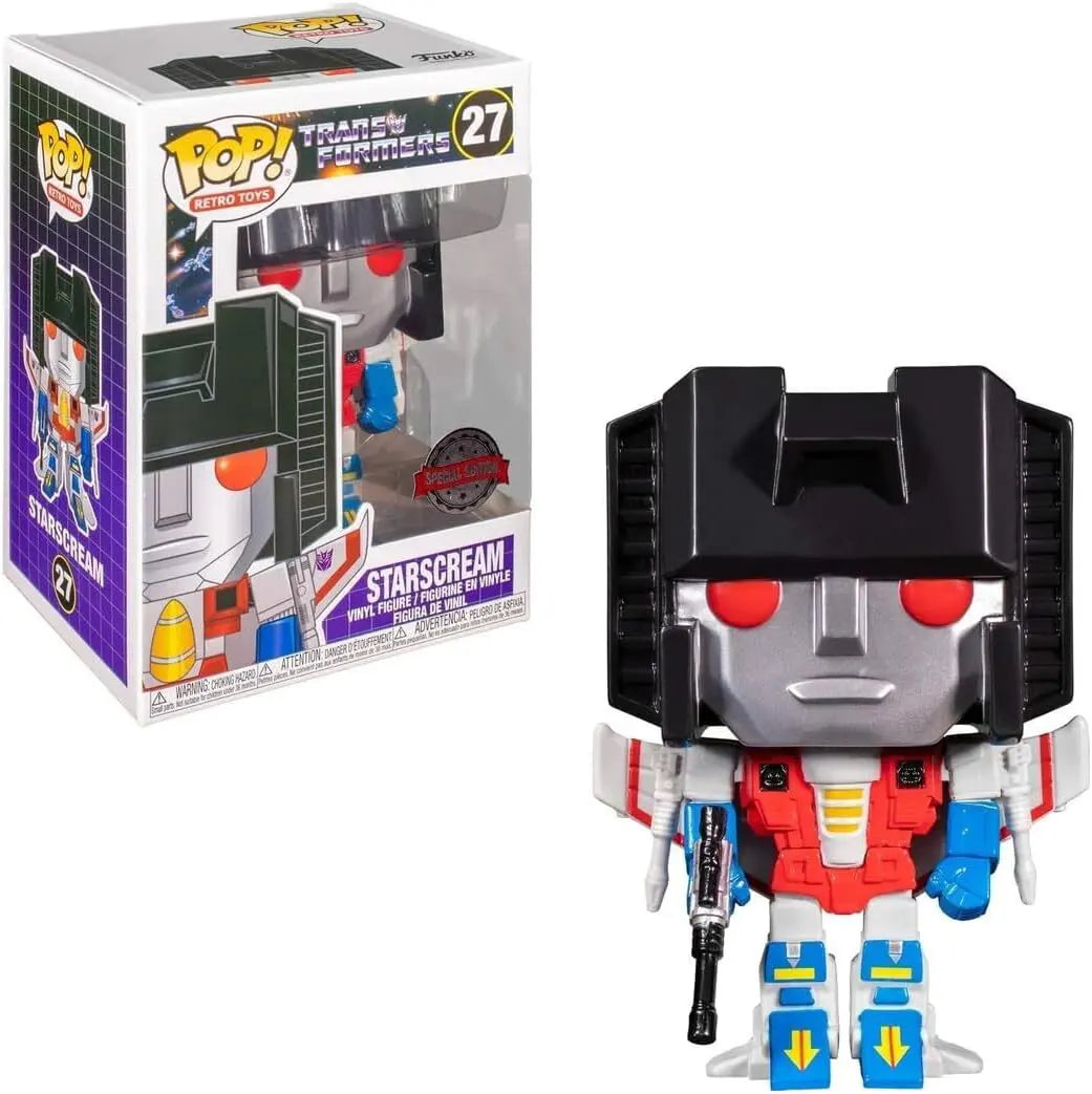 Starscream #27 in window display box – front