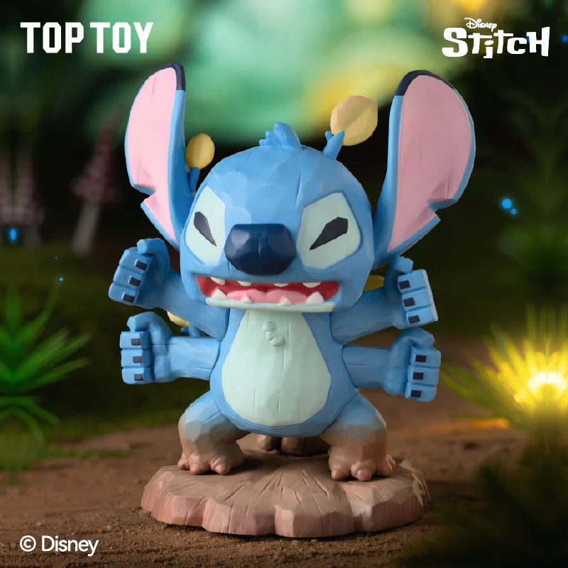 Wacky Diary 2.0 Stitch figure styled as a wooden puppet version with six arms.