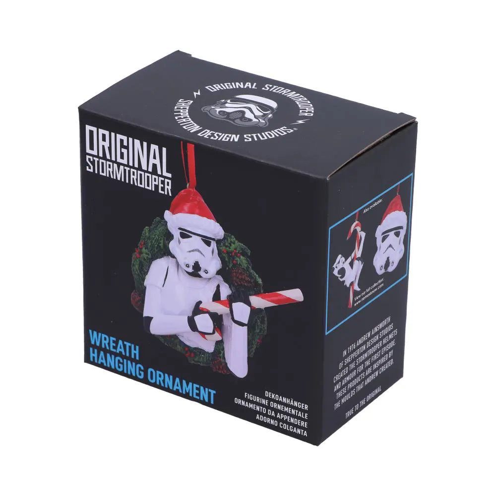 Original Stormtrooper Wreath Hanging Ornament retail box