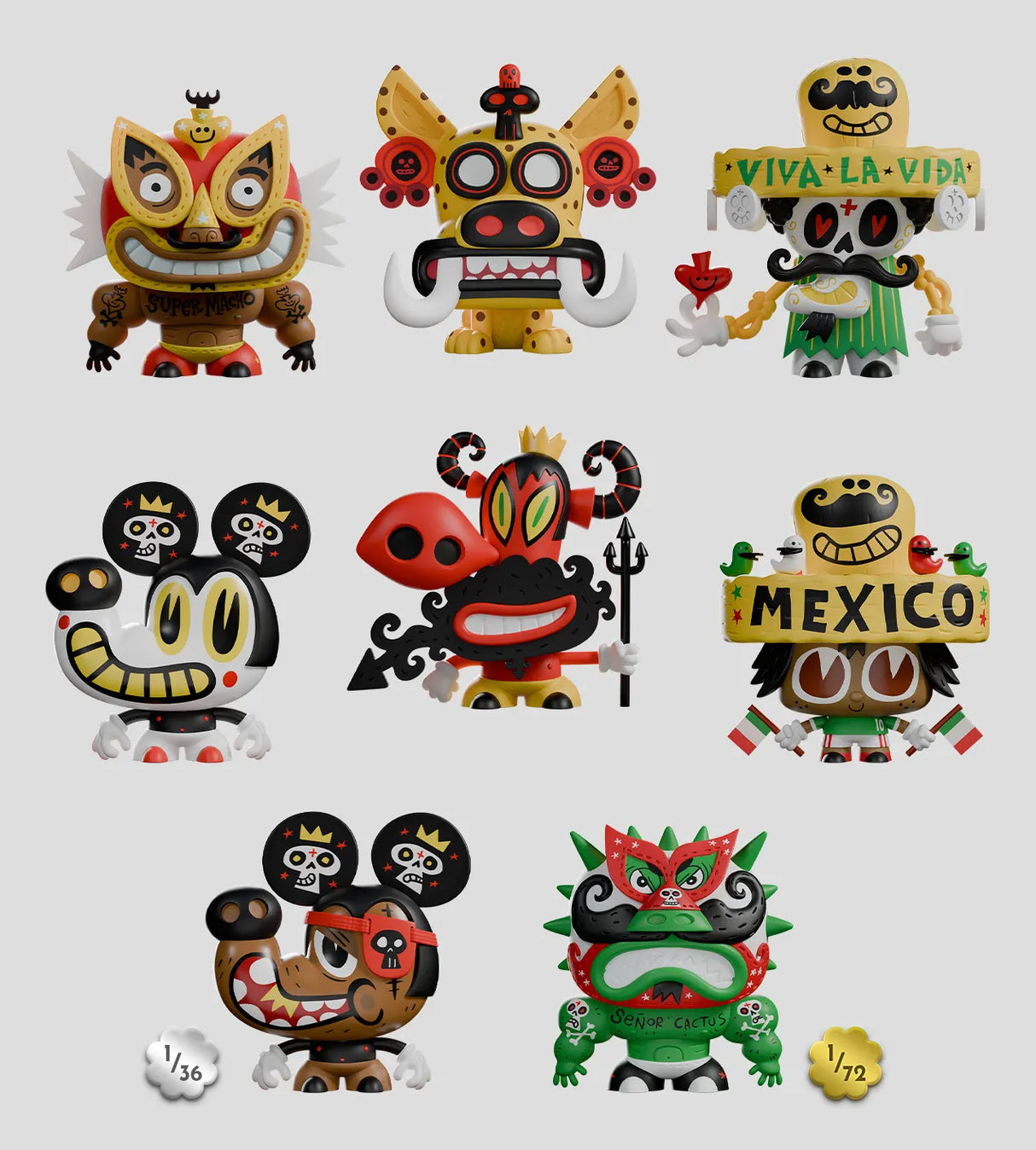 Super Machitos blind box full collection figures